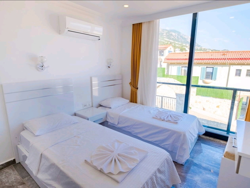  gece  -  Kasım
  | Kalkan Kızıltaş'ta Deniz Manzaralı, Jakuzili Lüks 10 Kişilik Villa